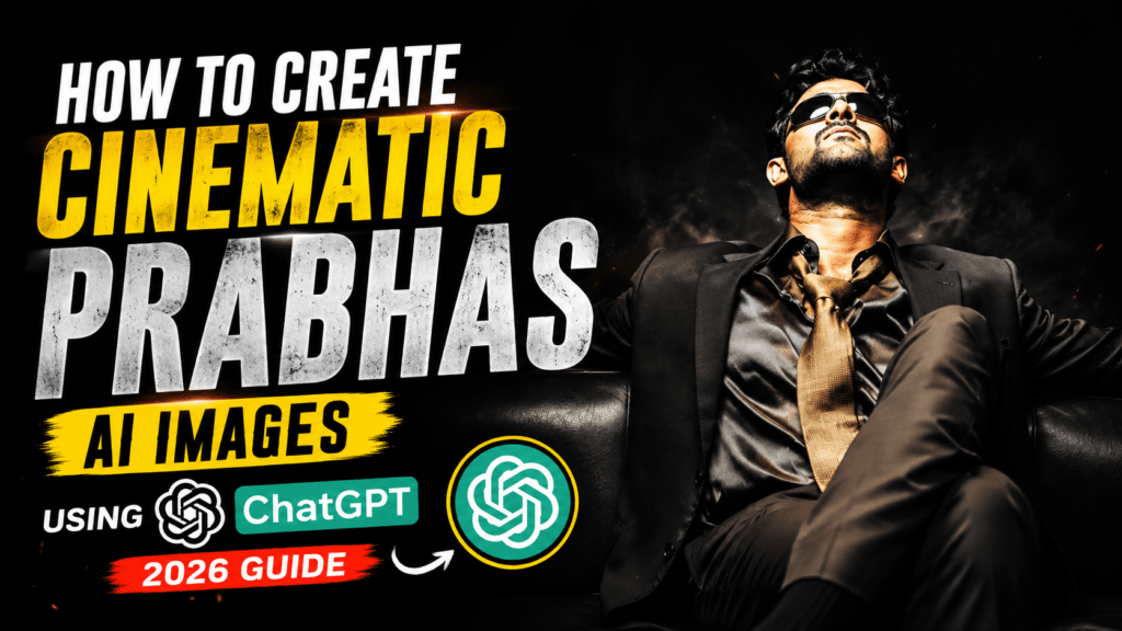 How to Create Cinematic Prabhas AI Images Using ChatGPT